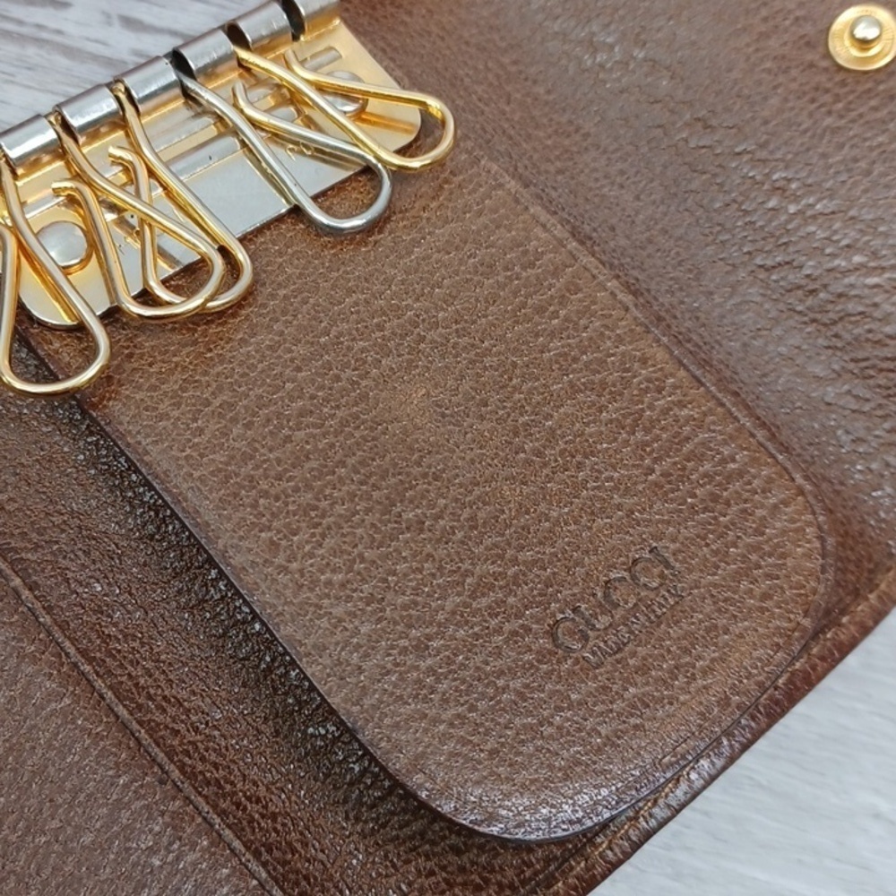 Gucci GG Jacquard Key Case - Picture 4 of 10